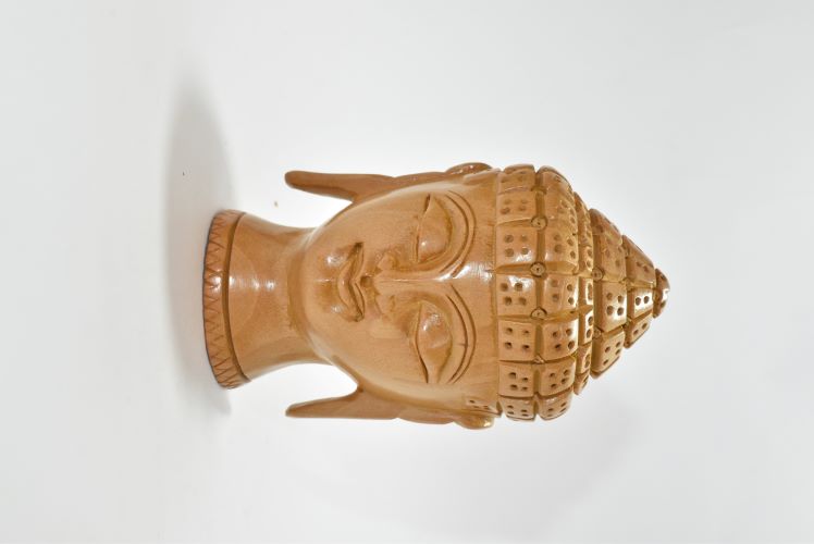 Wooden Budha Carved 3 Inch 4