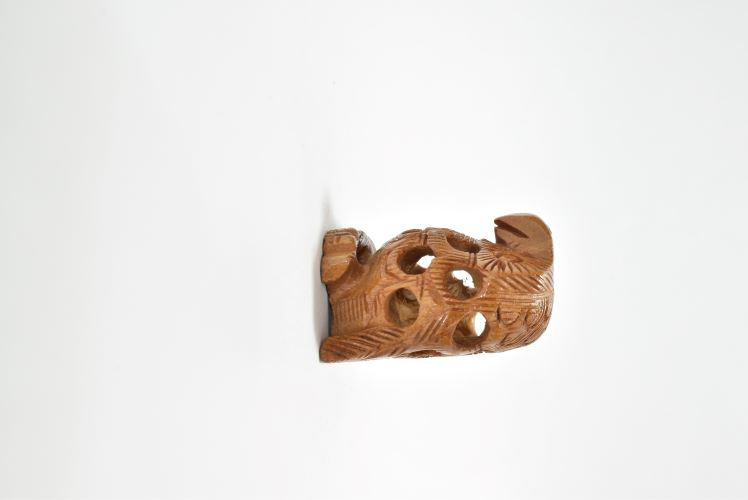 Wooden Owl Carved Jali 2-5 Inch Wsb006 2
