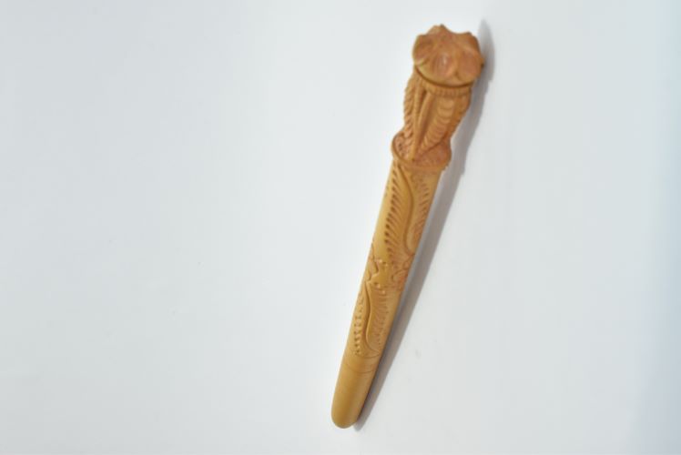 Wooden Pen Carved 1